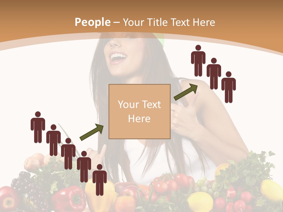 White Person Whiten PowerPoint Template