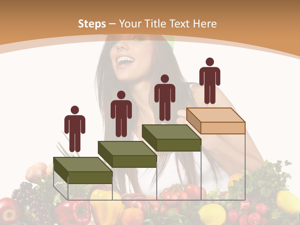 White Person Whiten PowerPoint Template