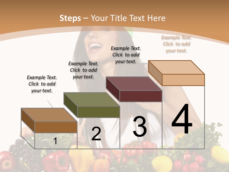 White Person Whiten PowerPoint Template