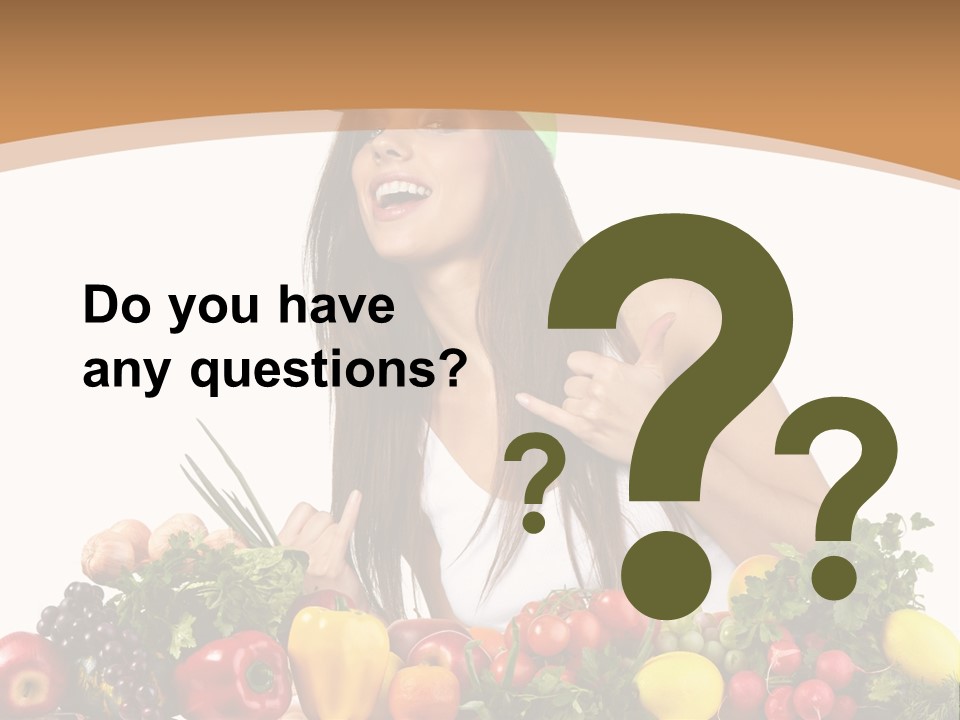 White Person Whiten PowerPoint Template