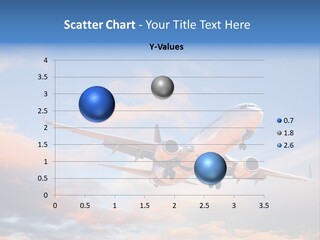 Landing Aeroplane Boeing PowerPoint Template