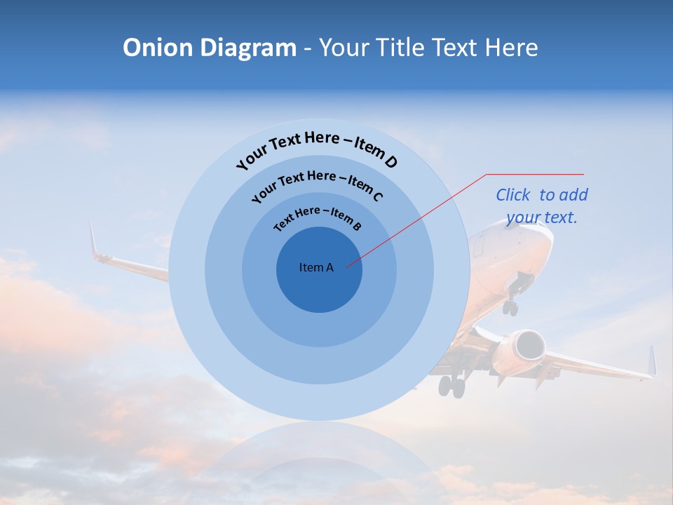 Landing Aeroplane Boeing PowerPoint Template