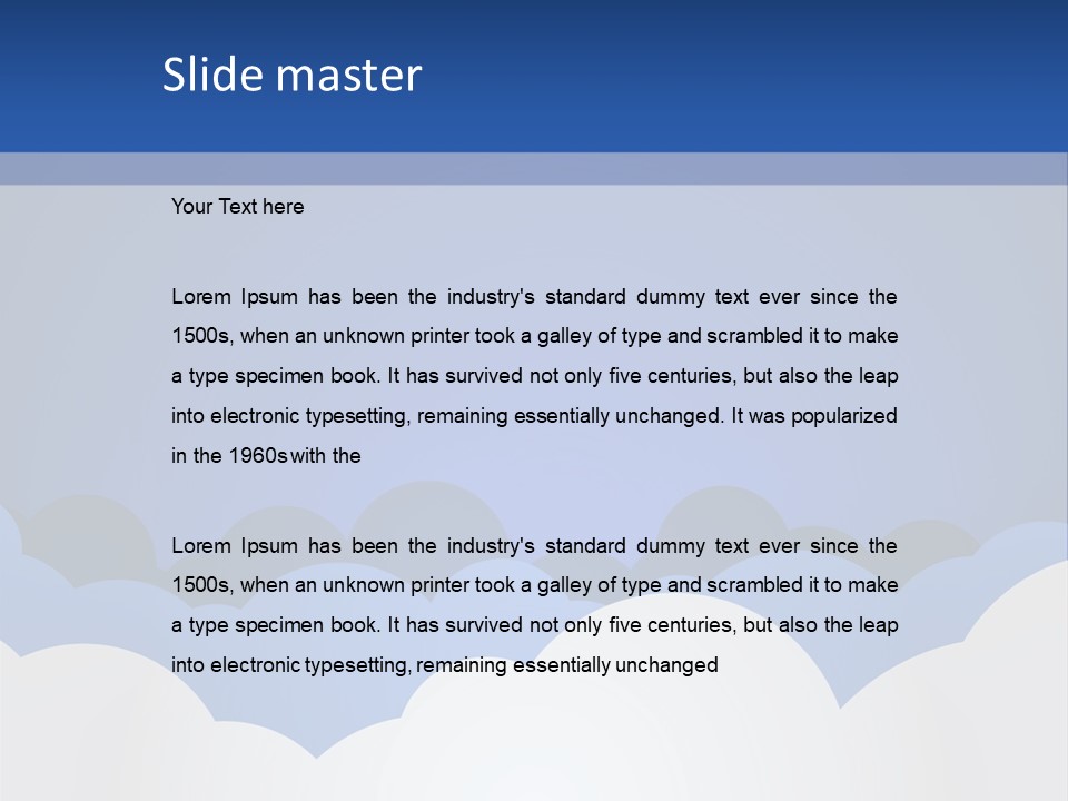 Advertising Environment Picture PowerPoint Template