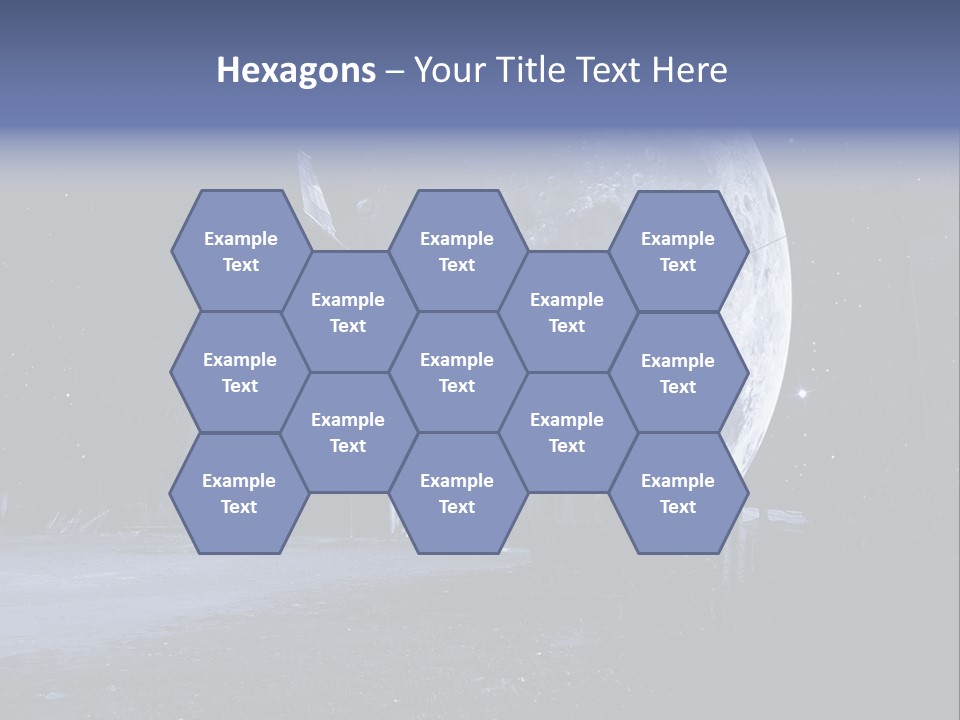 Holiday Darkness Broken PowerPoint Template