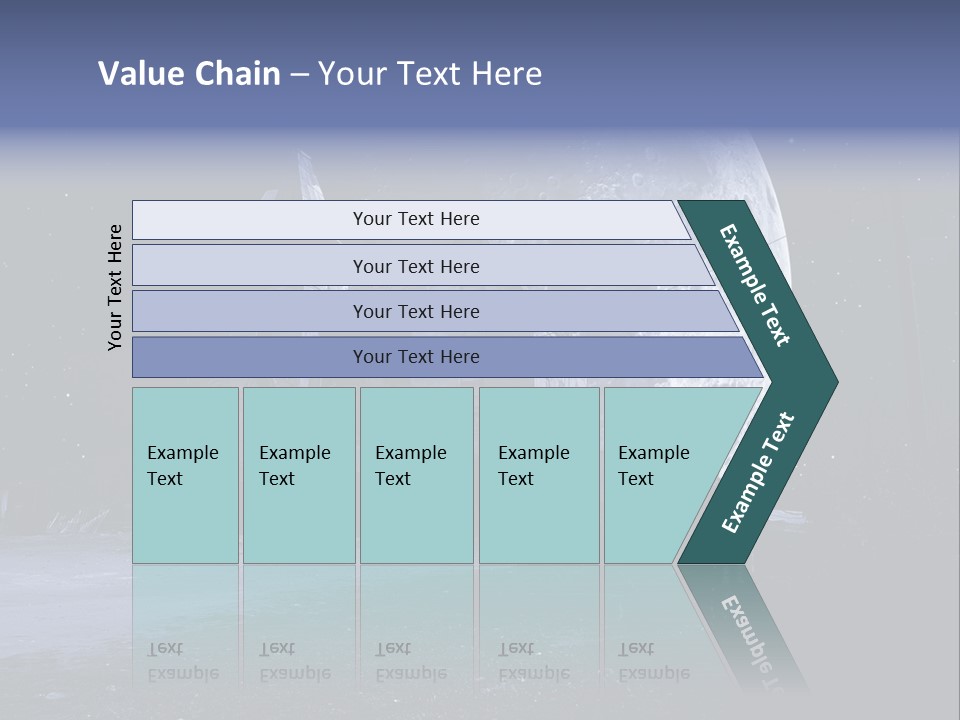 Holiday Darkness Broken PowerPoint Template