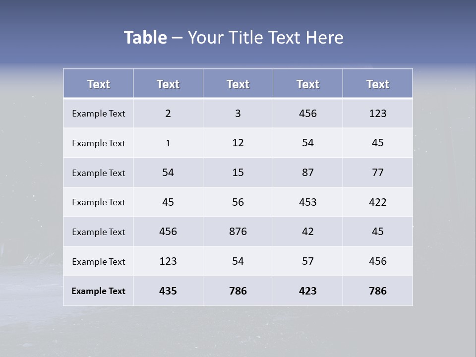 Holiday Darkness Broken PowerPoint Template