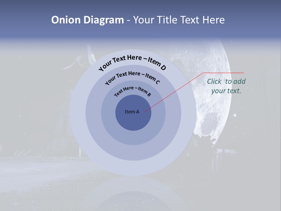 Holiday Darkness Broken PowerPoint Template