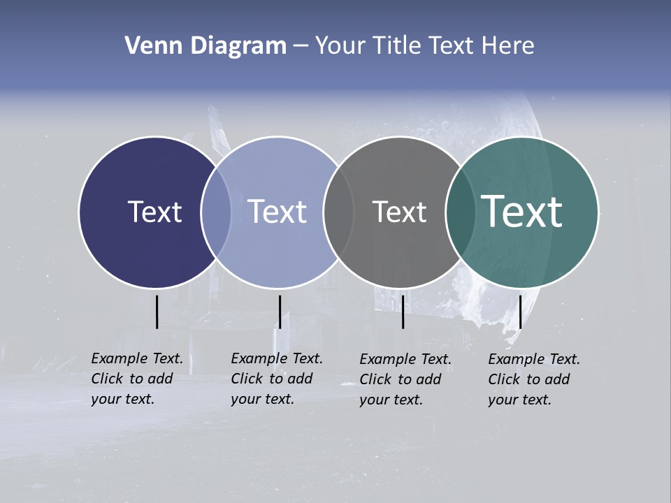 Holiday Darkness Broken PowerPoint Template