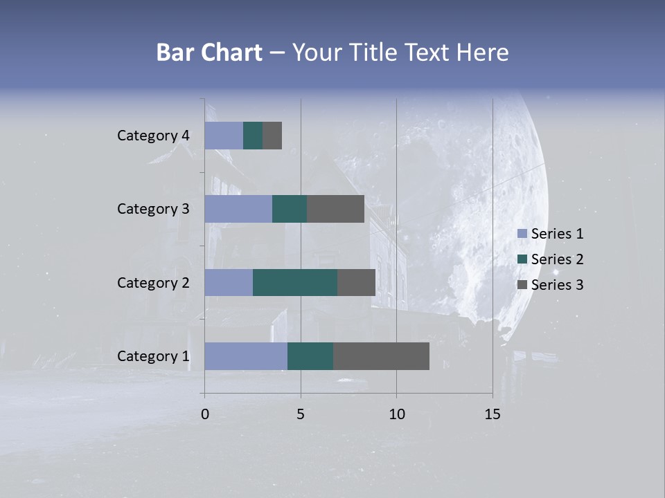 Holiday Darkness Broken PowerPoint Template
