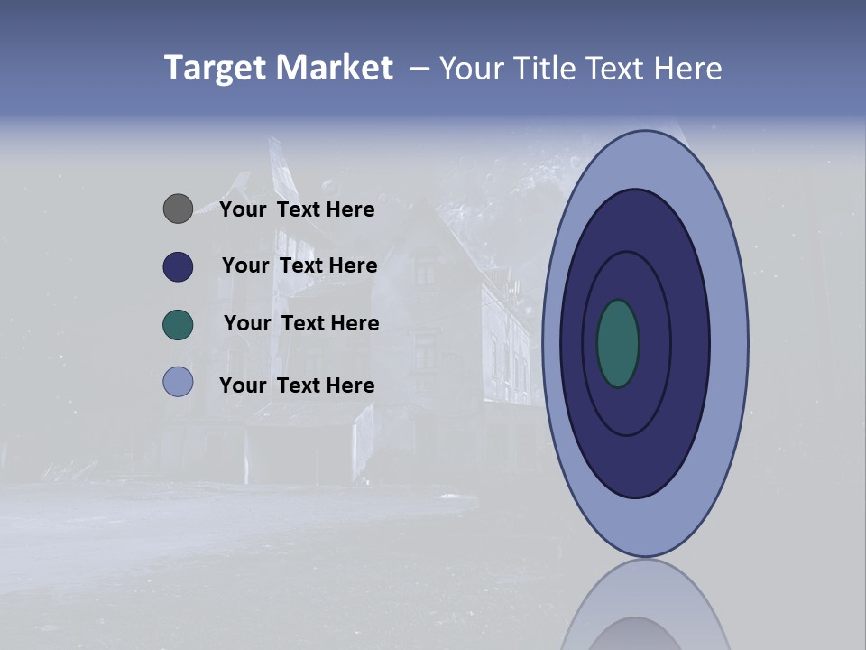 Holiday Darkness Broken PowerPoint Template