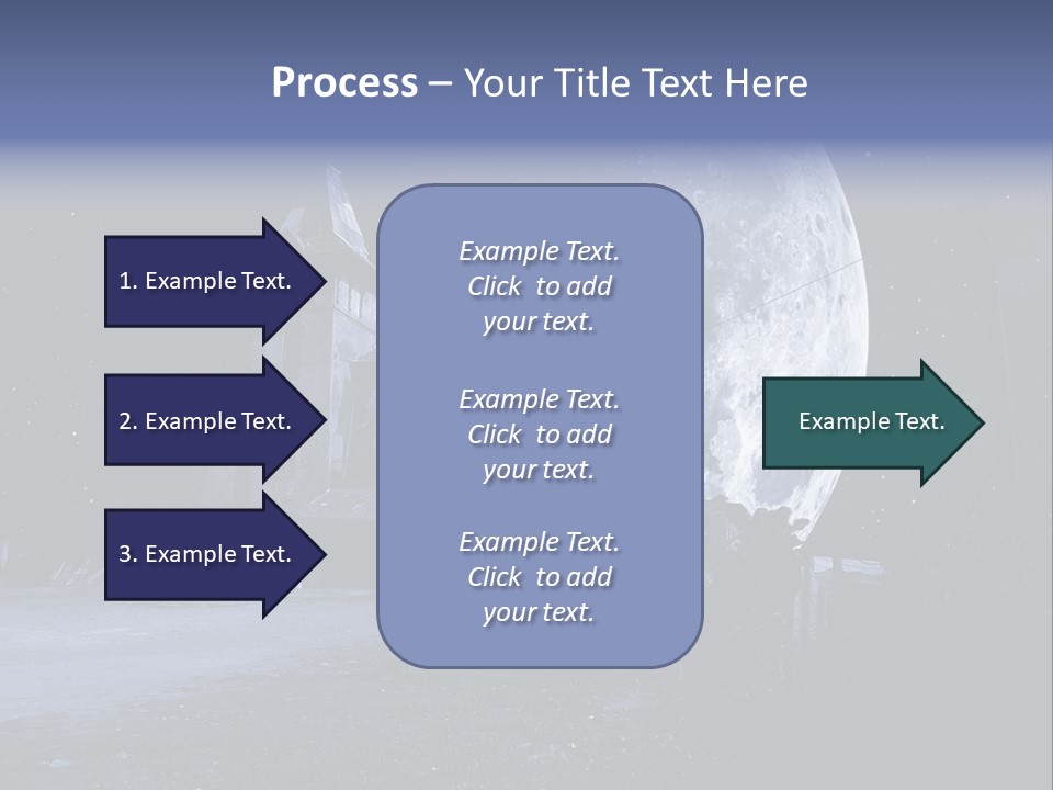 Holiday Darkness Broken PowerPoint Template