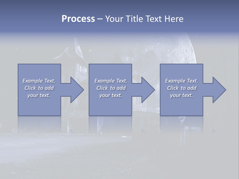 Holiday Darkness Broken PowerPoint Template