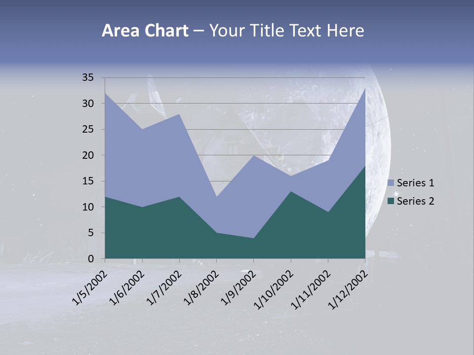 Holiday Darkness Broken PowerPoint Template