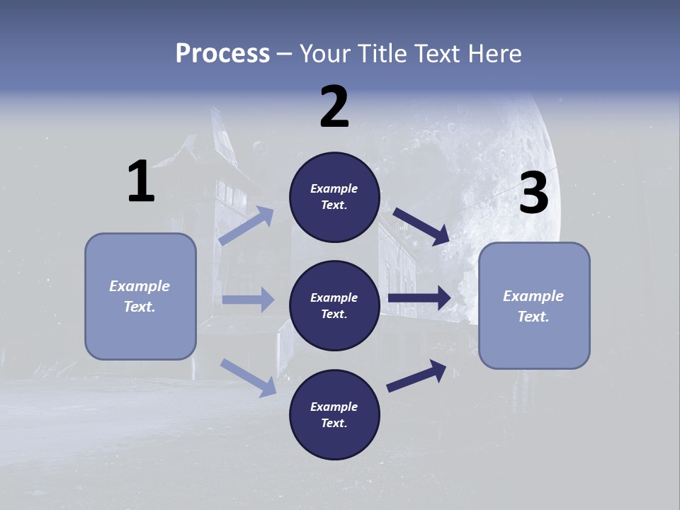 Holiday Darkness Broken PowerPoint Template