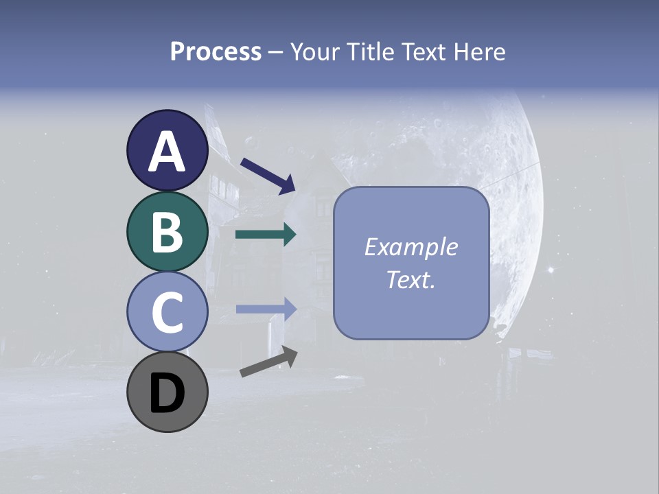 Holiday Darkness Broken PowerPoint Template