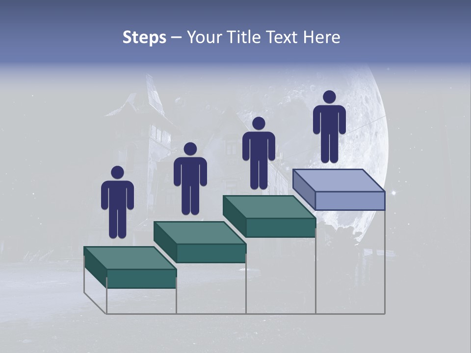 Holiday Darkness Broken PowerPoint Template