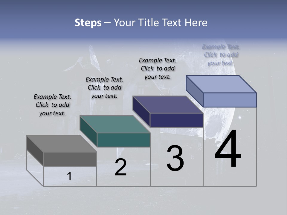 Holiday Darkness Broken PowerPoint Template