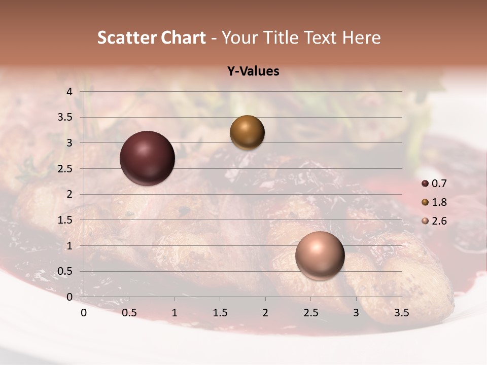 Appetizers Juicy Baked PowerPoint Template