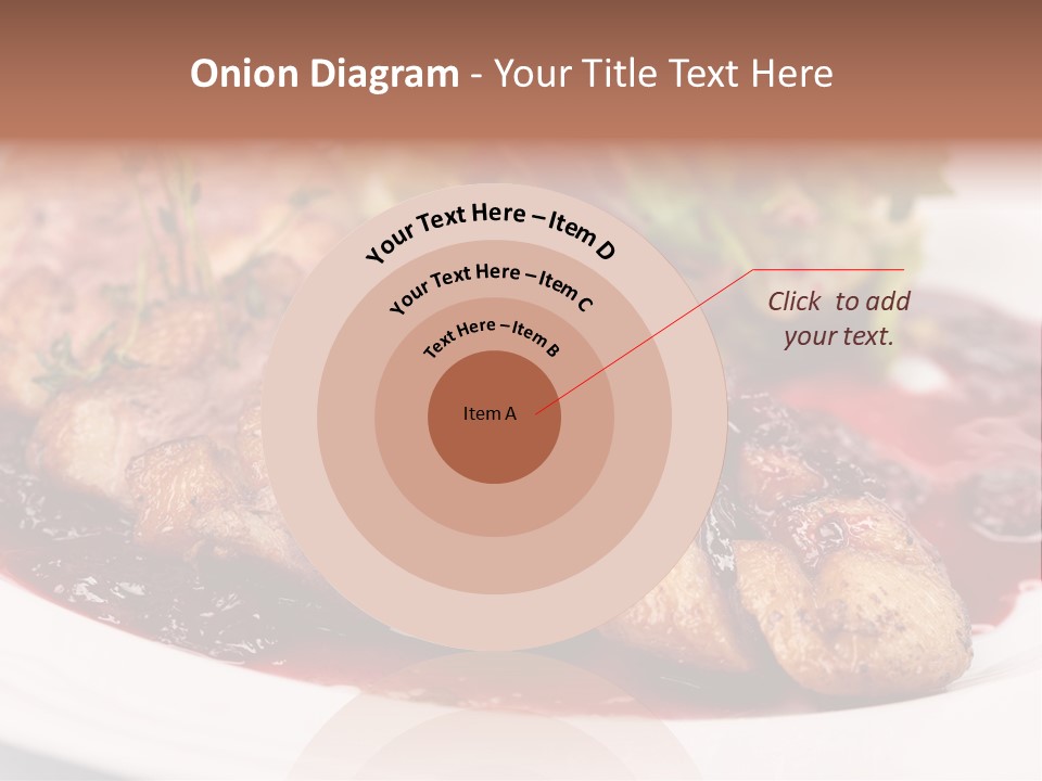 Appetizers Juicy Baked PowerPoint Template