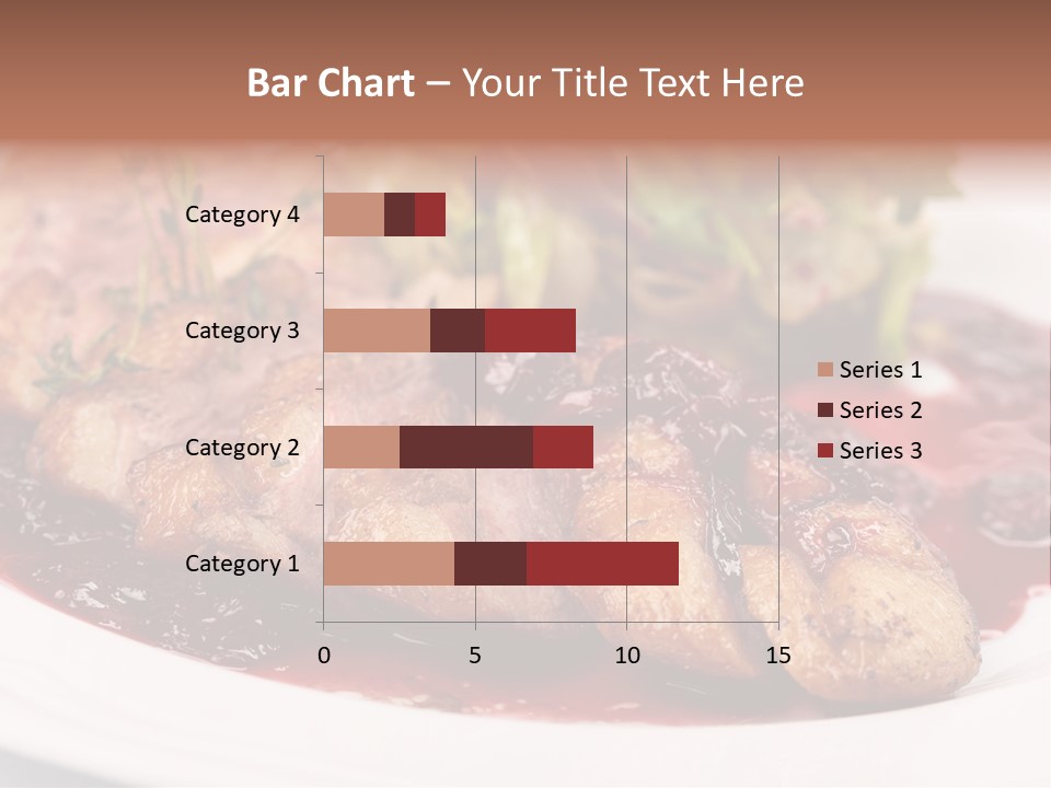 Appetizers Juicy Baked PowerPoint Template