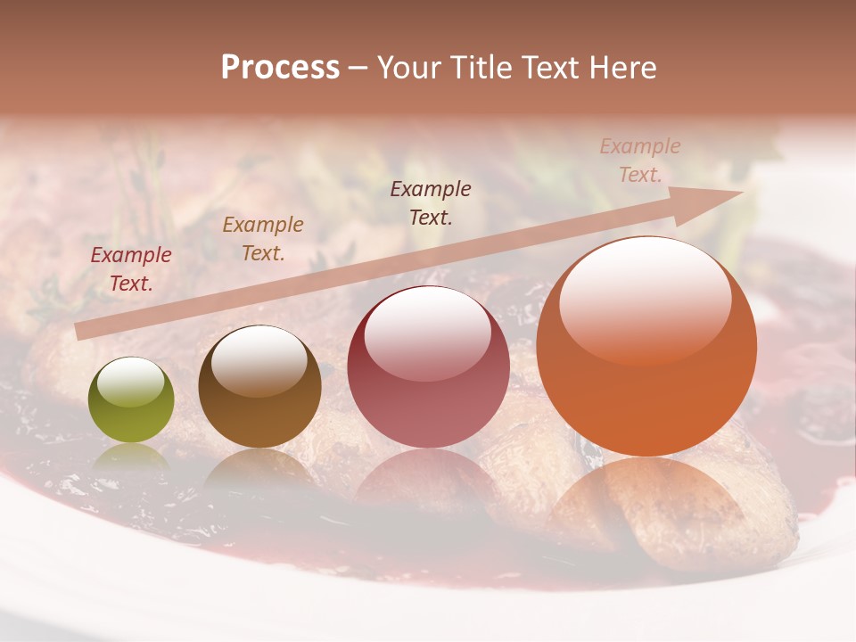 Appetizers Juicy Baked PowerPoint Template