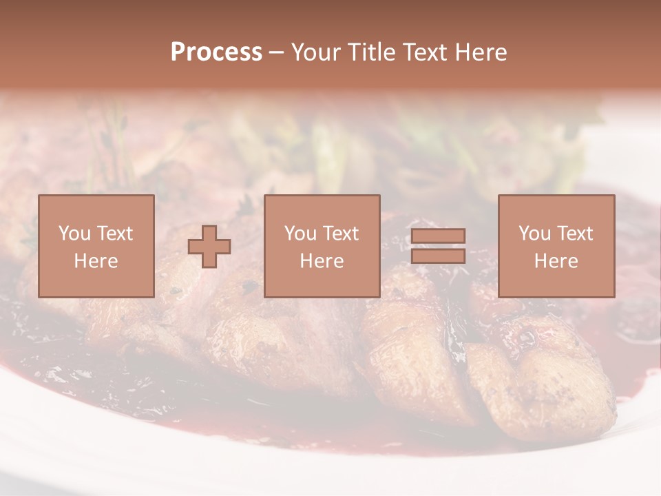 Appetizers Juicy Baked PowerPoint Template