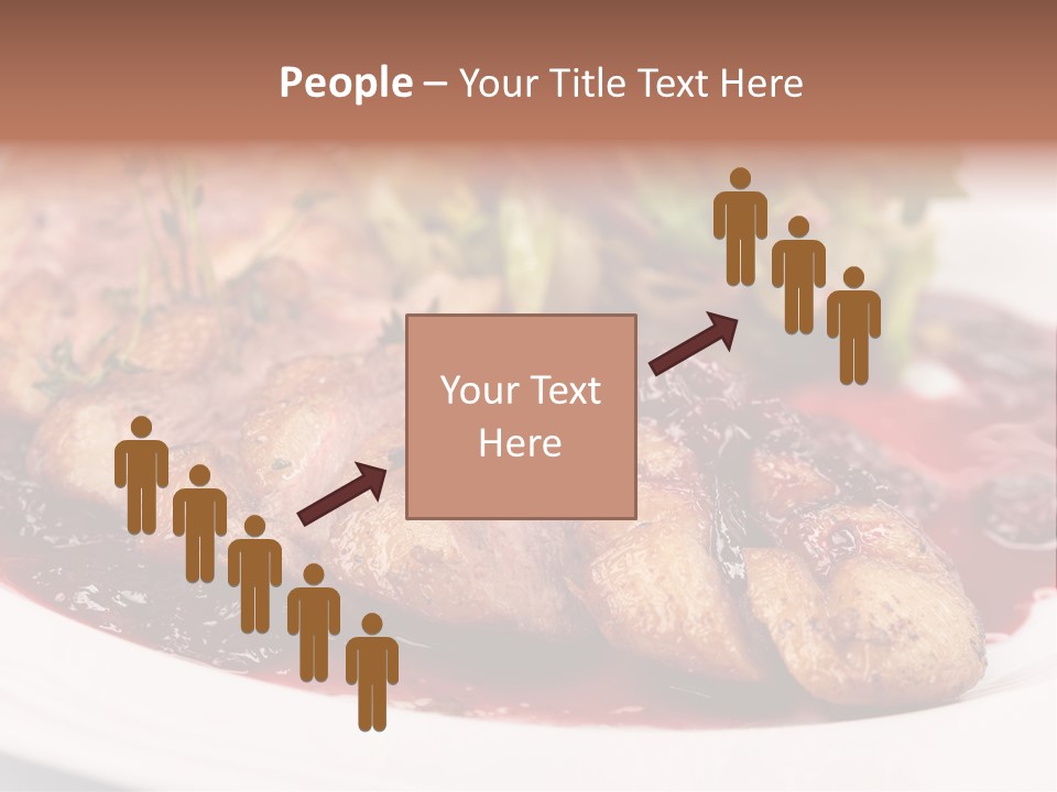 Appetizers Juicy Baked PowerPoint Template