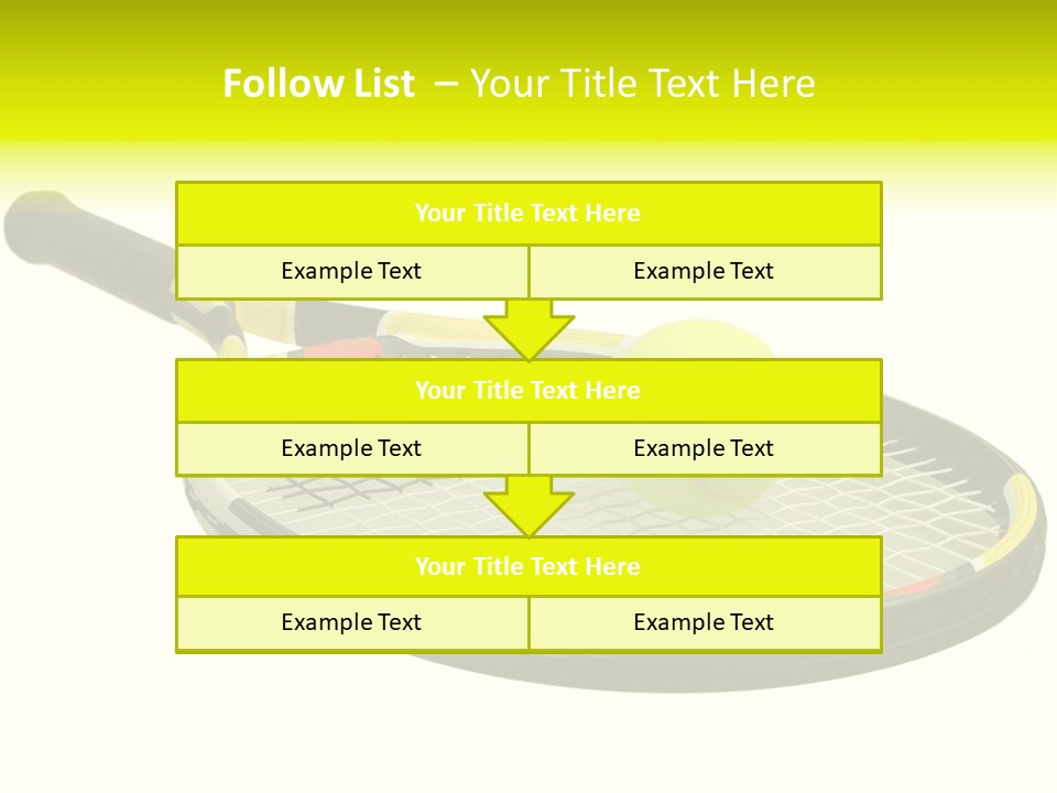Strings Equipment Isolated PowerPoint Template