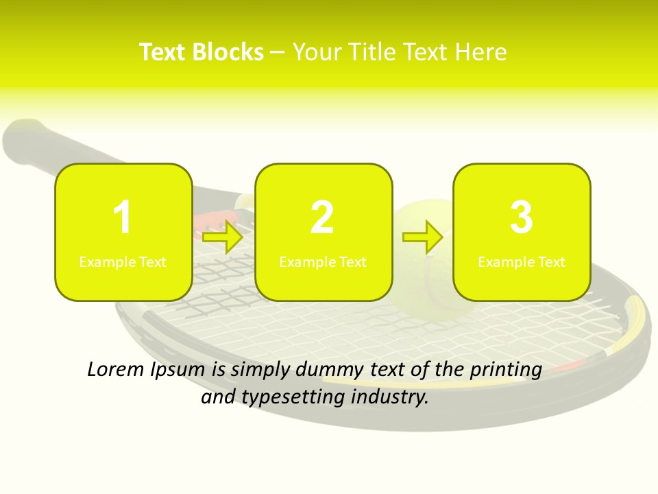 Strings Equipment Isolated PowerPoint Template