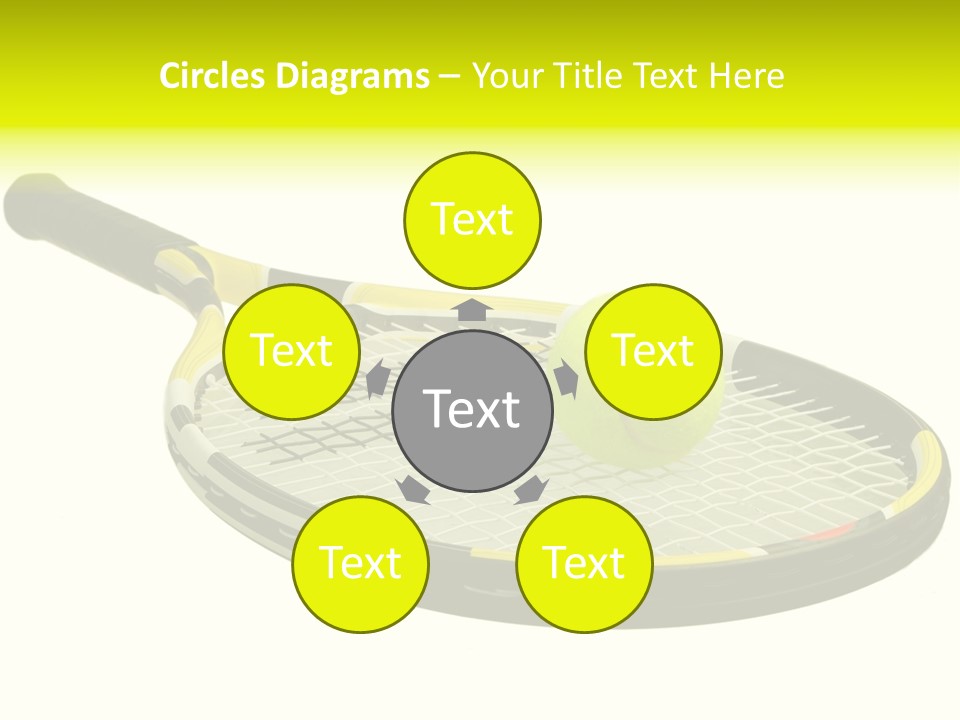 Strings Equipment Isolated PowerPoint Template