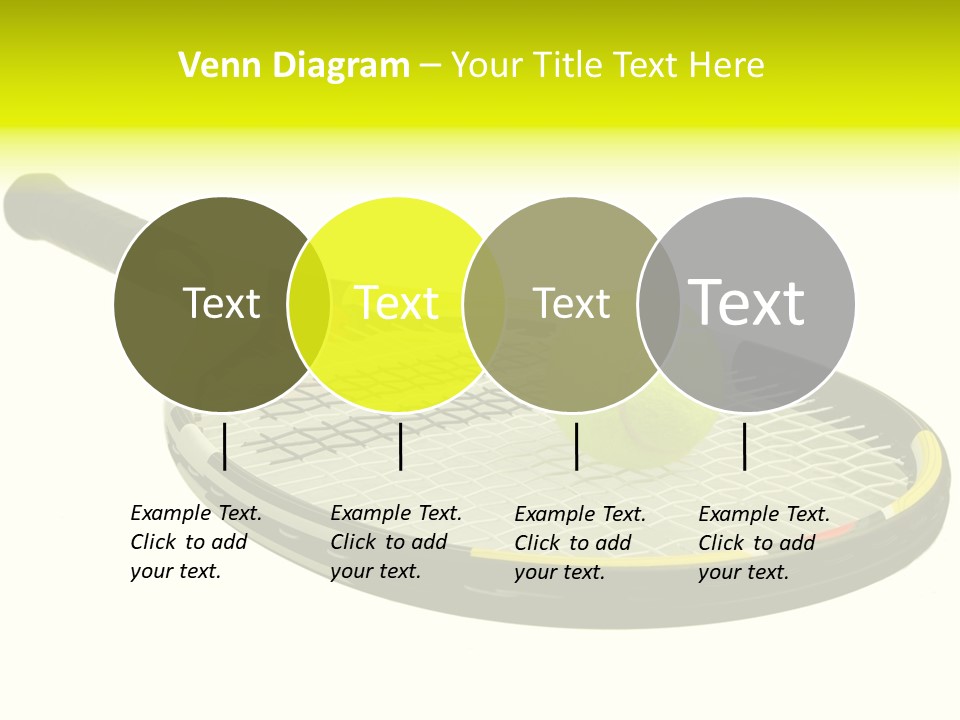 Strings Equipment Isolated PowerPoint Template
