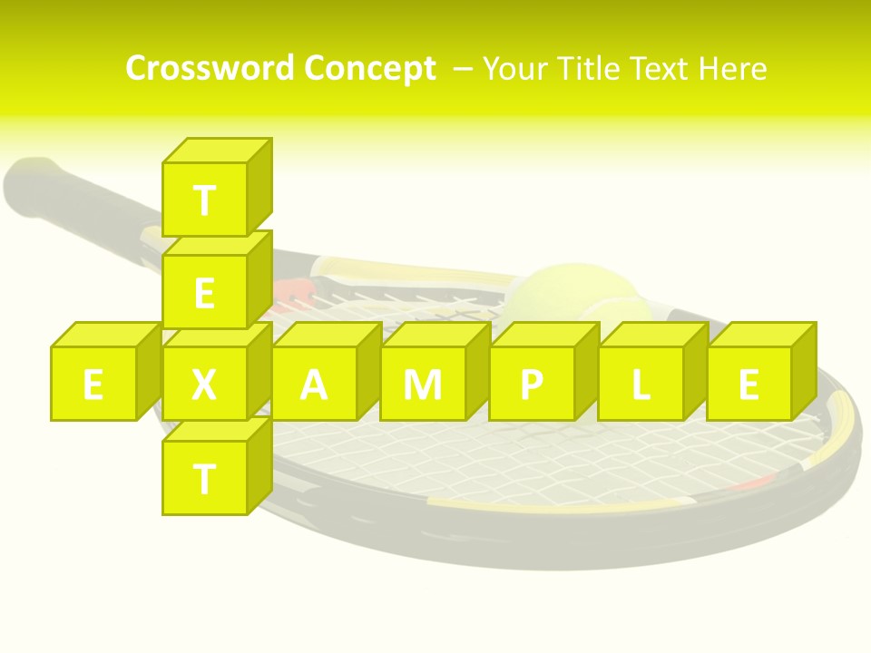 Strings Equipment Isolated PowerPoint Template