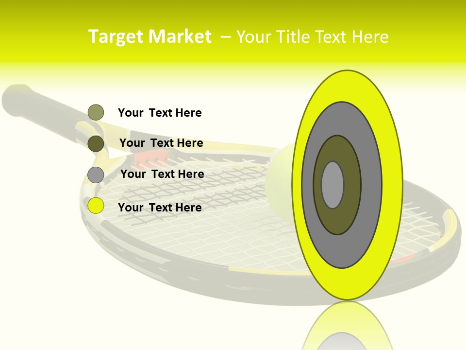 Strings Equipment Isolated PowerPoint Template