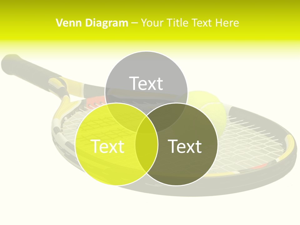 Strings Equipment Isolated PowerPoint Template