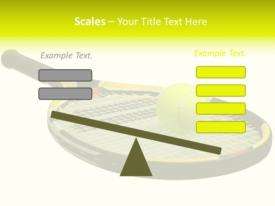Strings Equipment Isolated PowerPoint Template