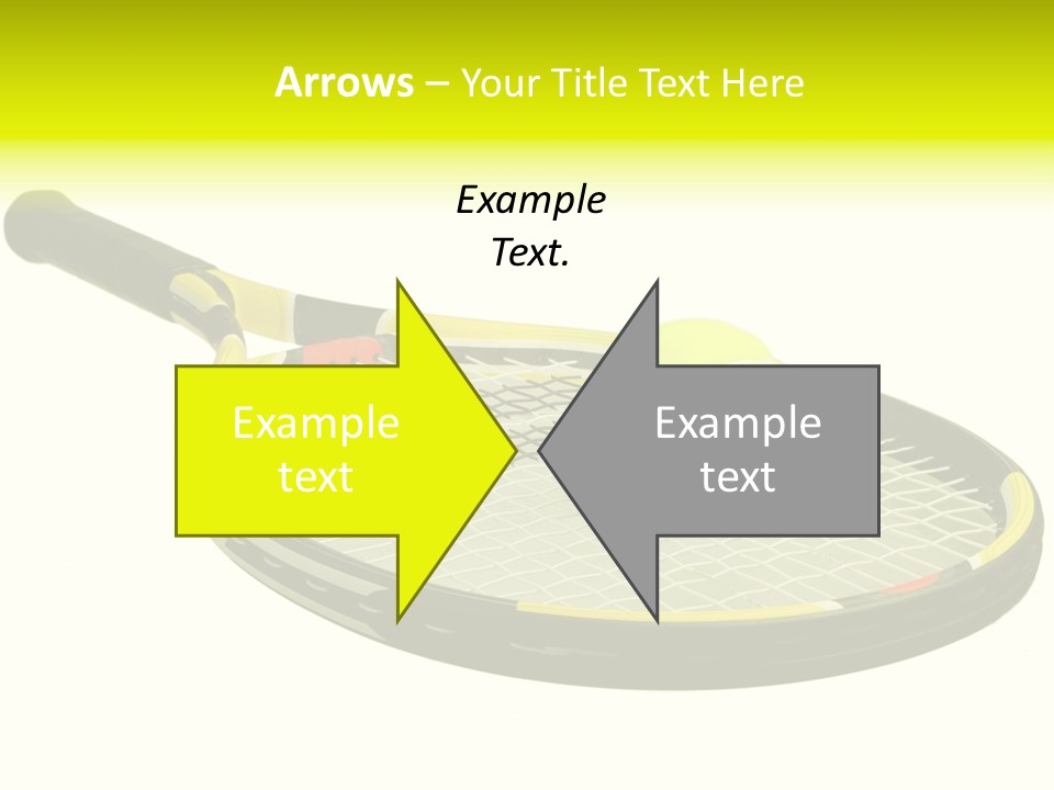 Strings Equipment Isolated PowerPoint Template