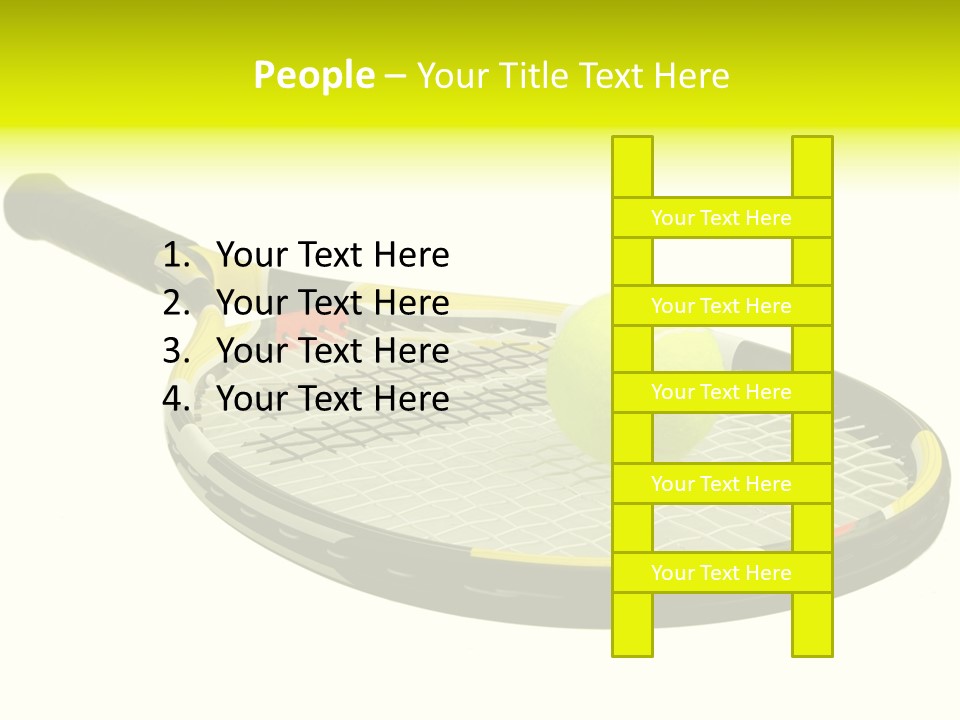 Strings Equipment Isolated PowerPoint Template