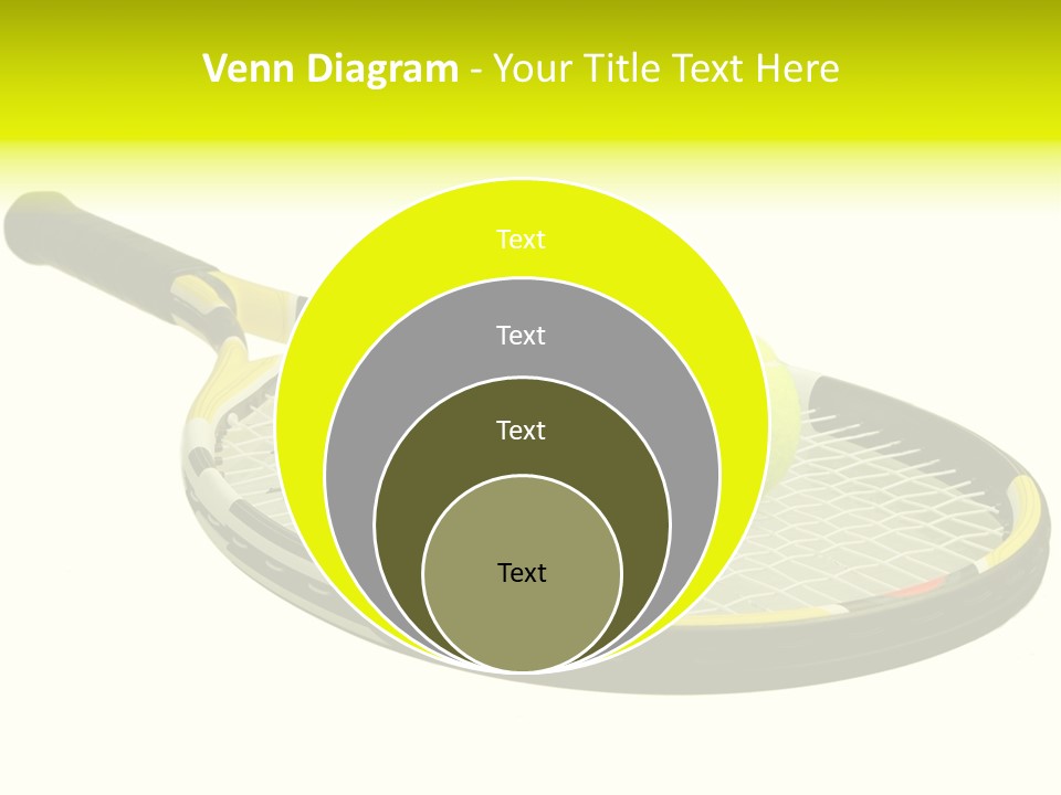 Strings Equipment Isolated PowerPoint Template