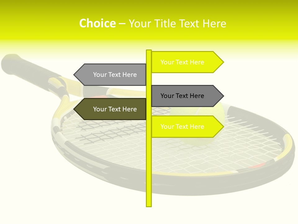 Strings Equipment Isolated PowerPoint Template