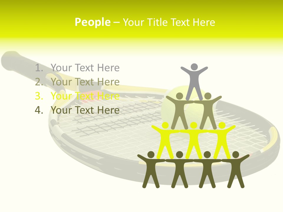 Strings Equipment Isolated PowerPoint Template