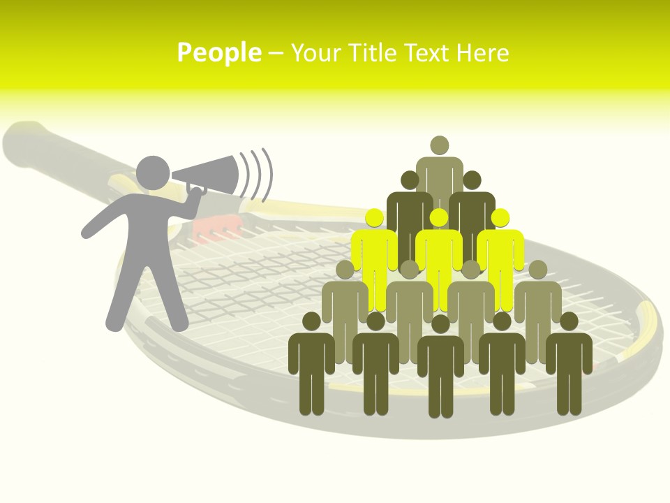 Strings Equipment Isolated PowerPoint Template