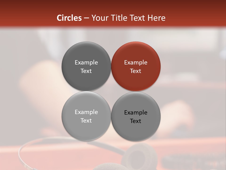 Consultant Sales Phone PowerPoint Template