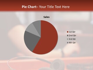 Consultant Sales Phone PowerPoint Template