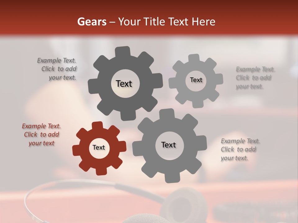 Consultant Sales Phone PowerPoint Template