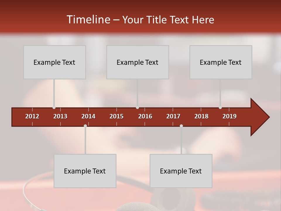 Consultant Sales Phone PowerPoint Template