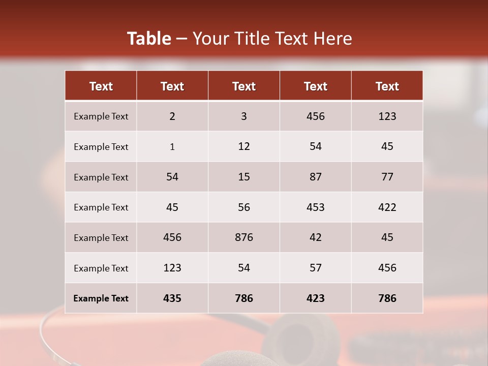 Consultant Sales Phone PowerPoint Template