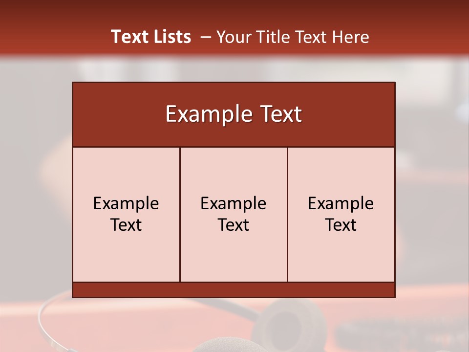 Consultant Sales Phone PowerPoint Template