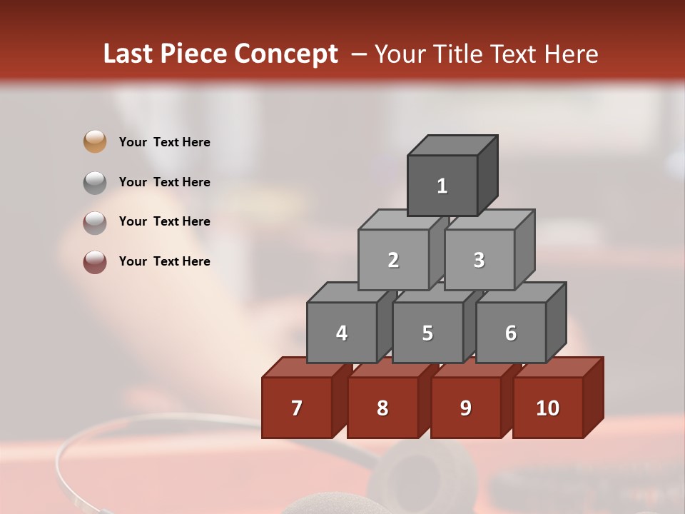 Consultant Sales Phone PowerPoint Template