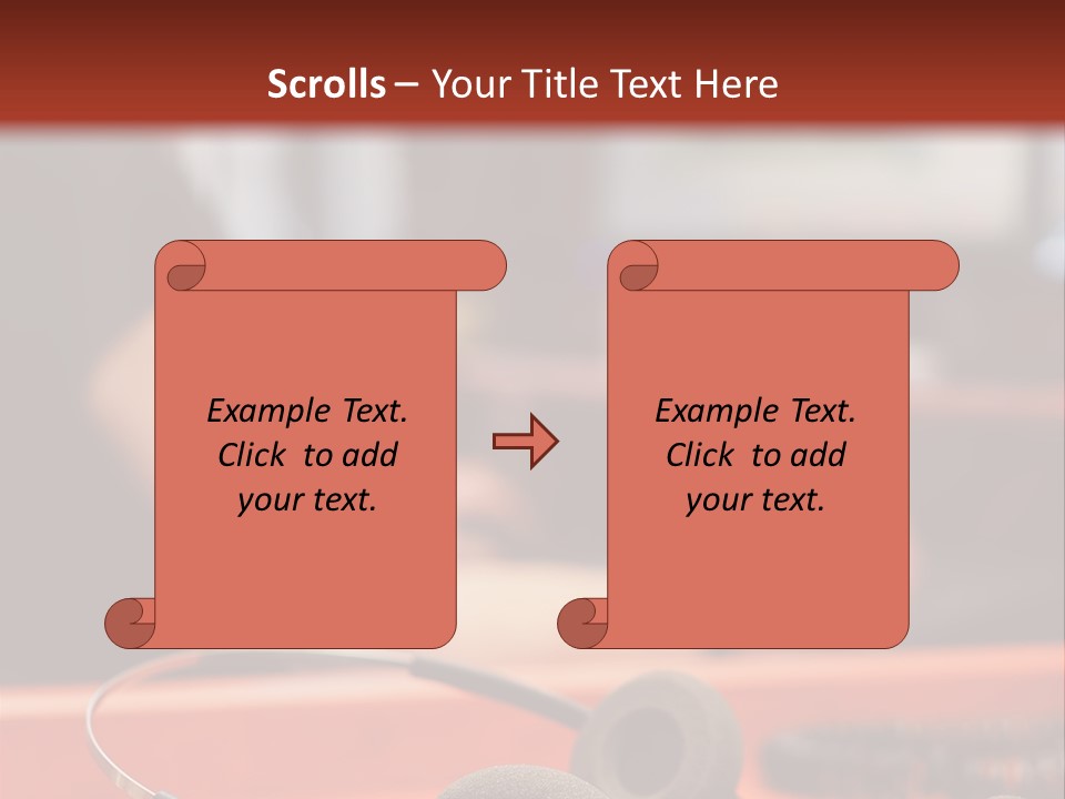 Consultant Sales Phone PowerPoint Template