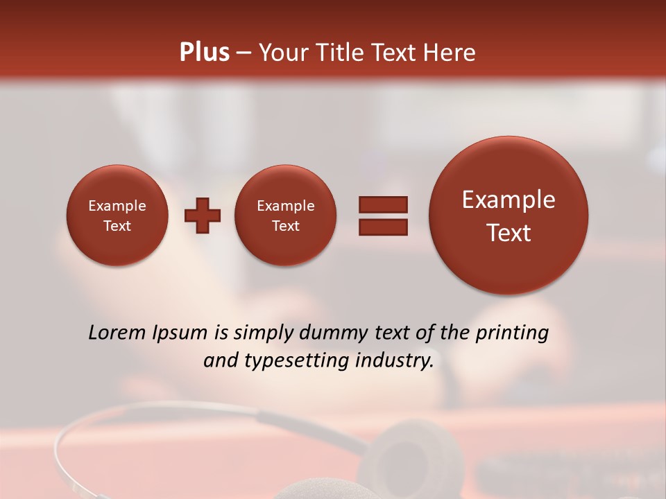 Consultant Sales Phone PowerPoint Template
